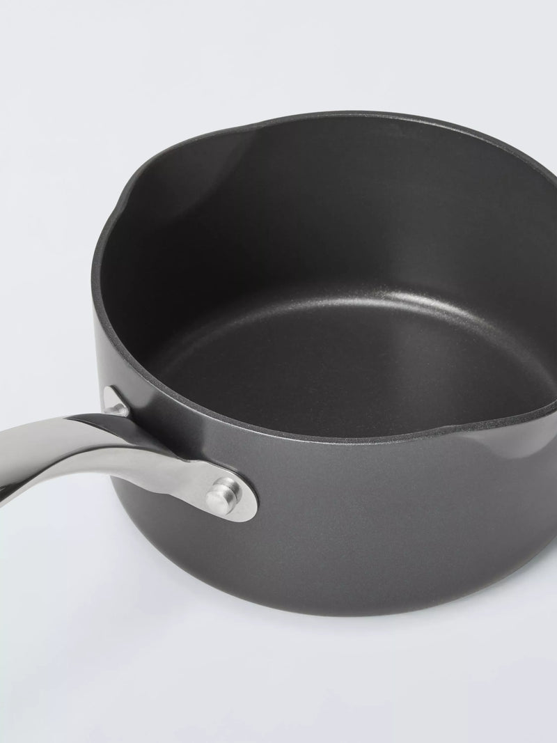 John Lewis non-stick milk pan 14cm, imported from the UK