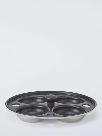 John Lewis John Lewis The Pan Non-Stick Egg Poacher Insert 4 Hole- Buy online at McGrocer