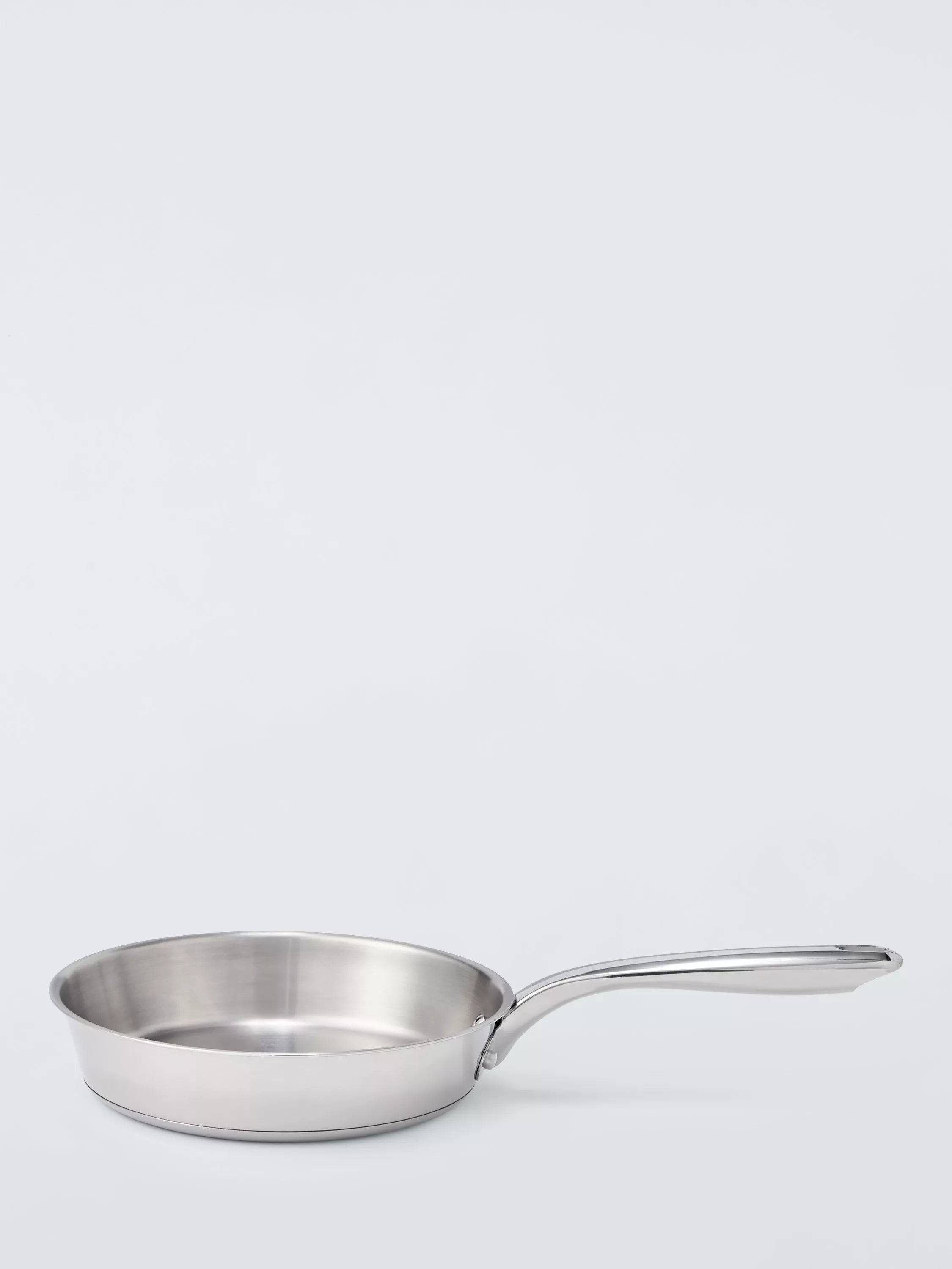 John Lewis 'The Pan' stainless steel uncoated frying pan (British brand)