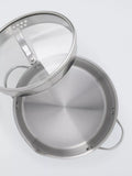 John Lewis stainless steel casserole 20cm with lid (British brand)