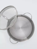 John Lewis stainless steel casserole 24cm with lid (British brand)