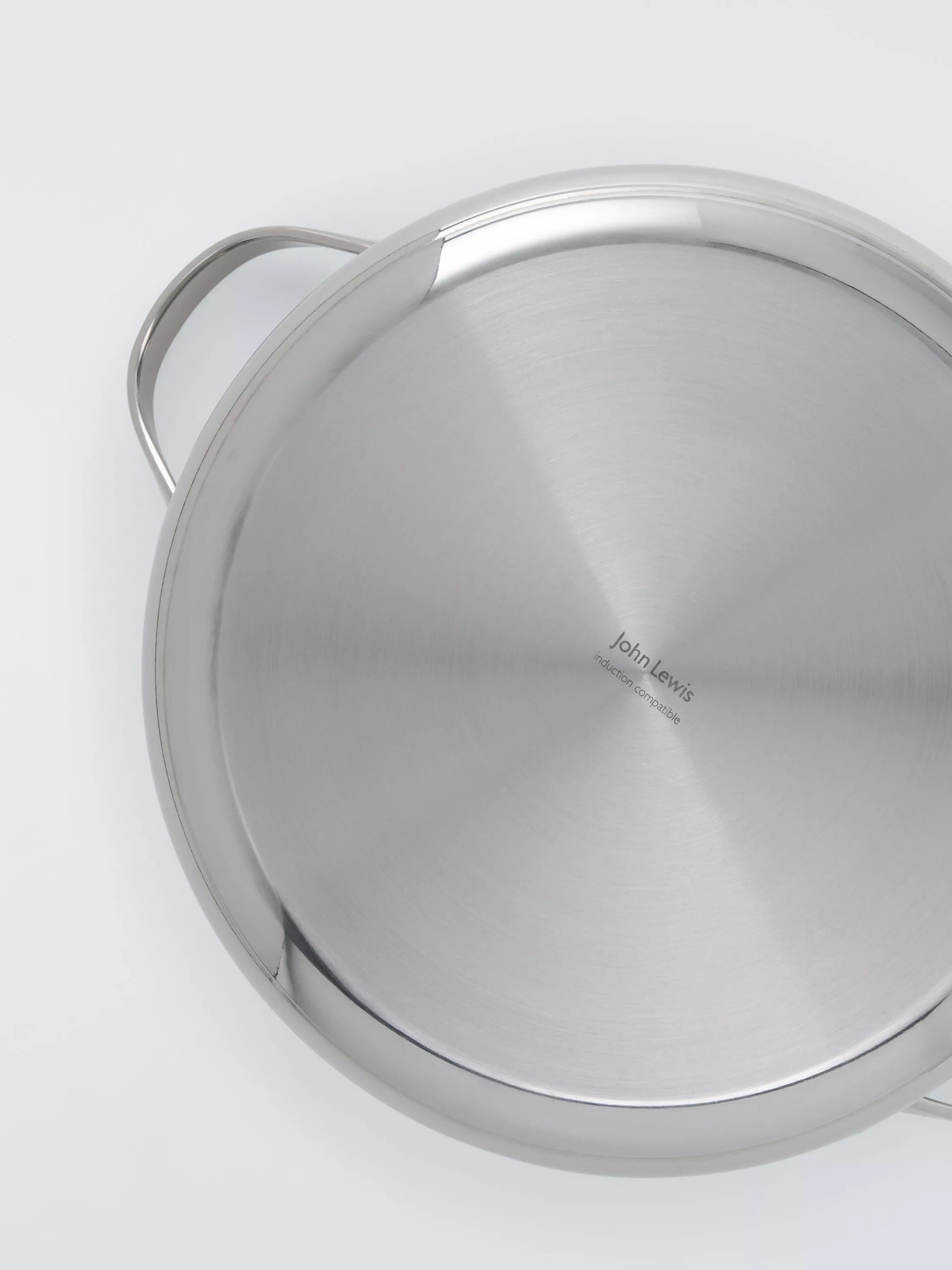John Lewis stainless steel casserole 24cm with lid (British brand)