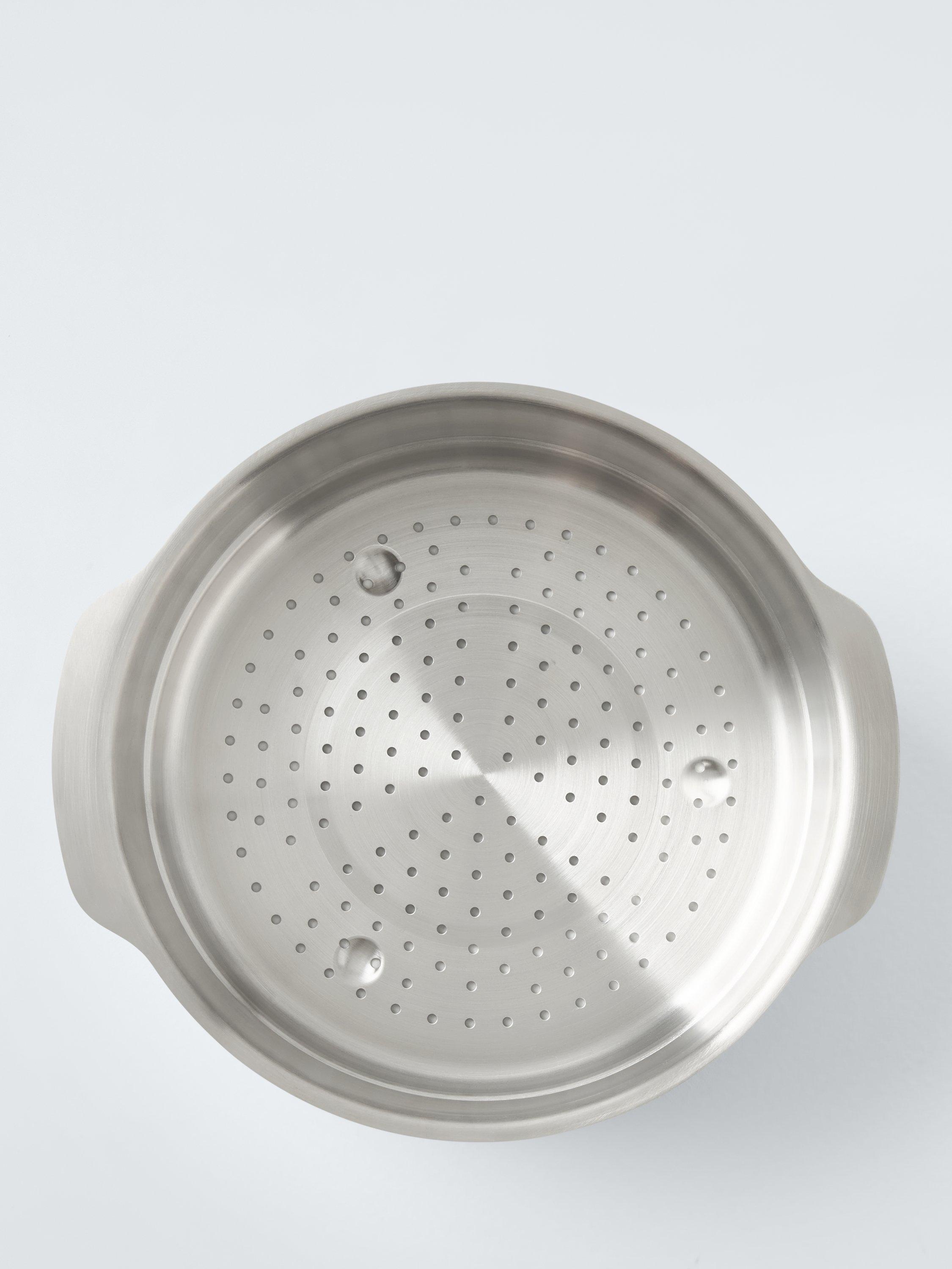 John Lewis stainless steel steamer insert, UK version
