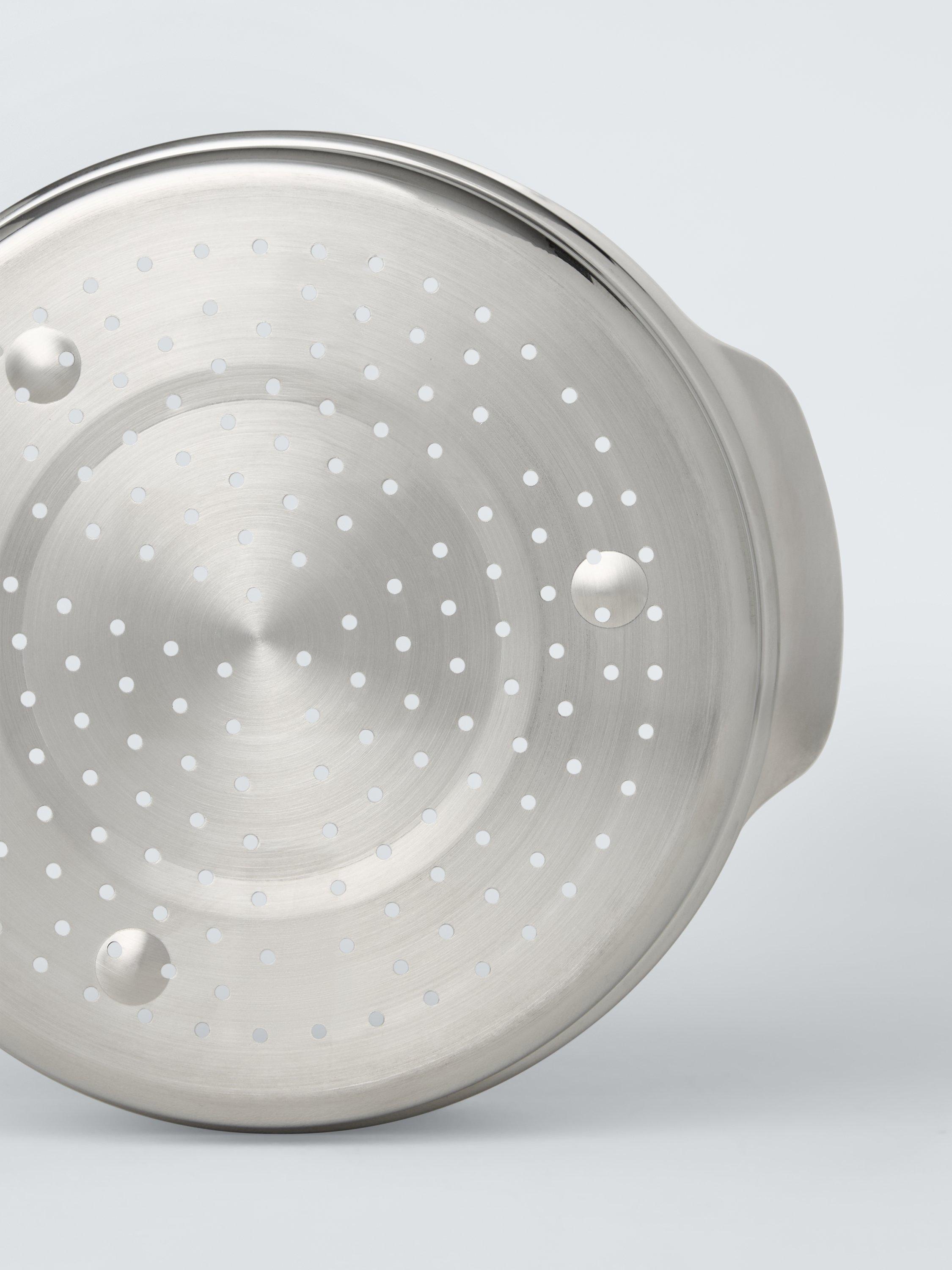 John Lewis stainless steel steamer insert, UK version