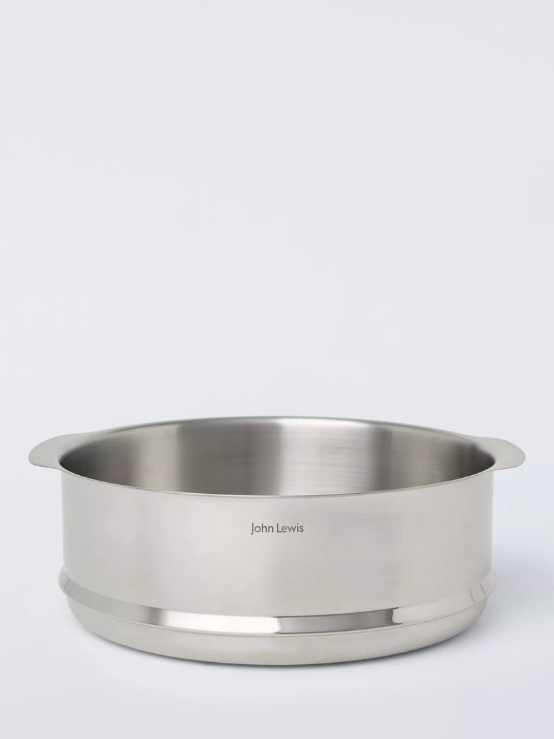 John Lewis The Pan Stainless Steel Steamer Insert