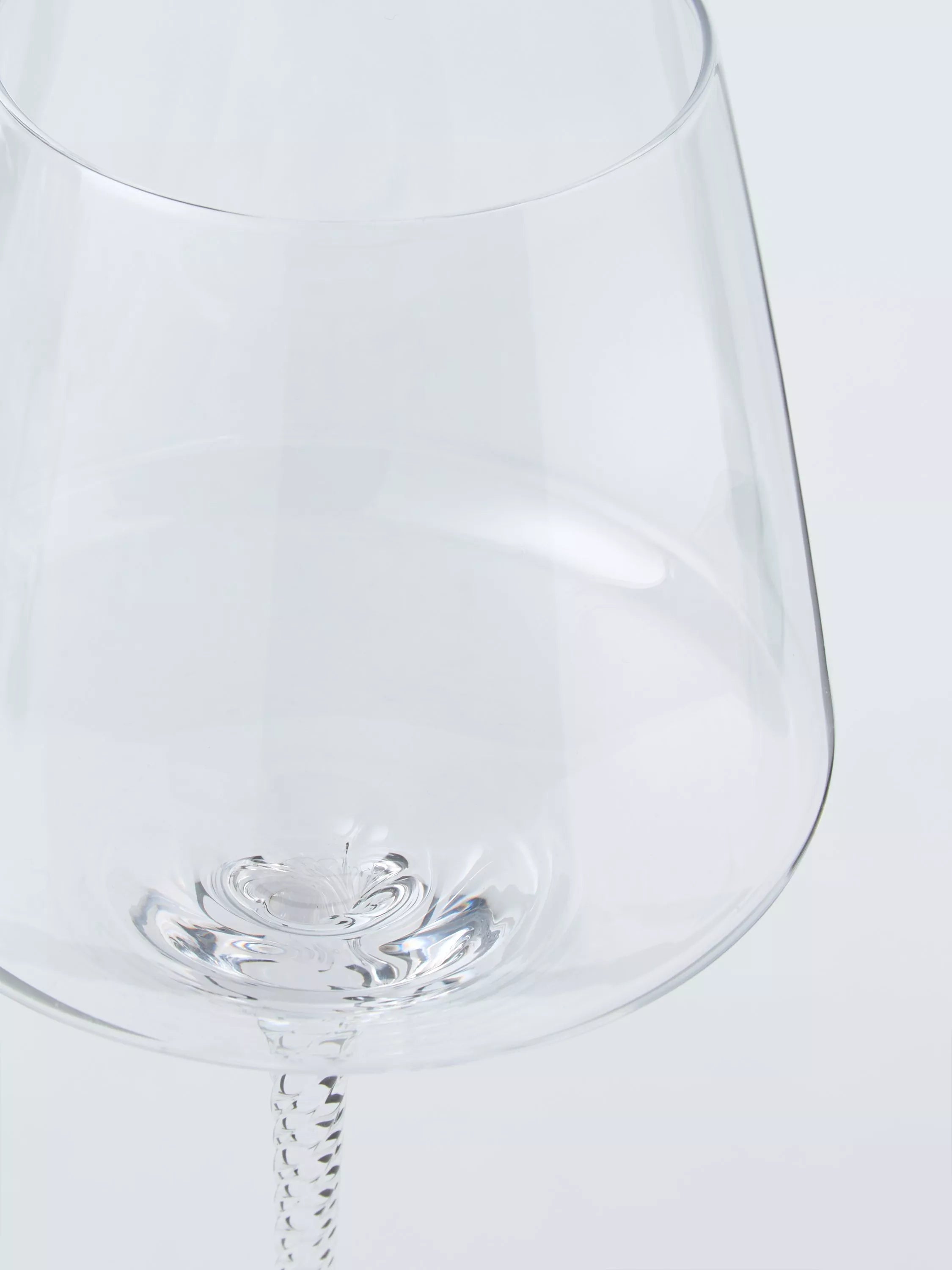 John Lewis twisted stem gin glasses 690ml set of 2 - British product