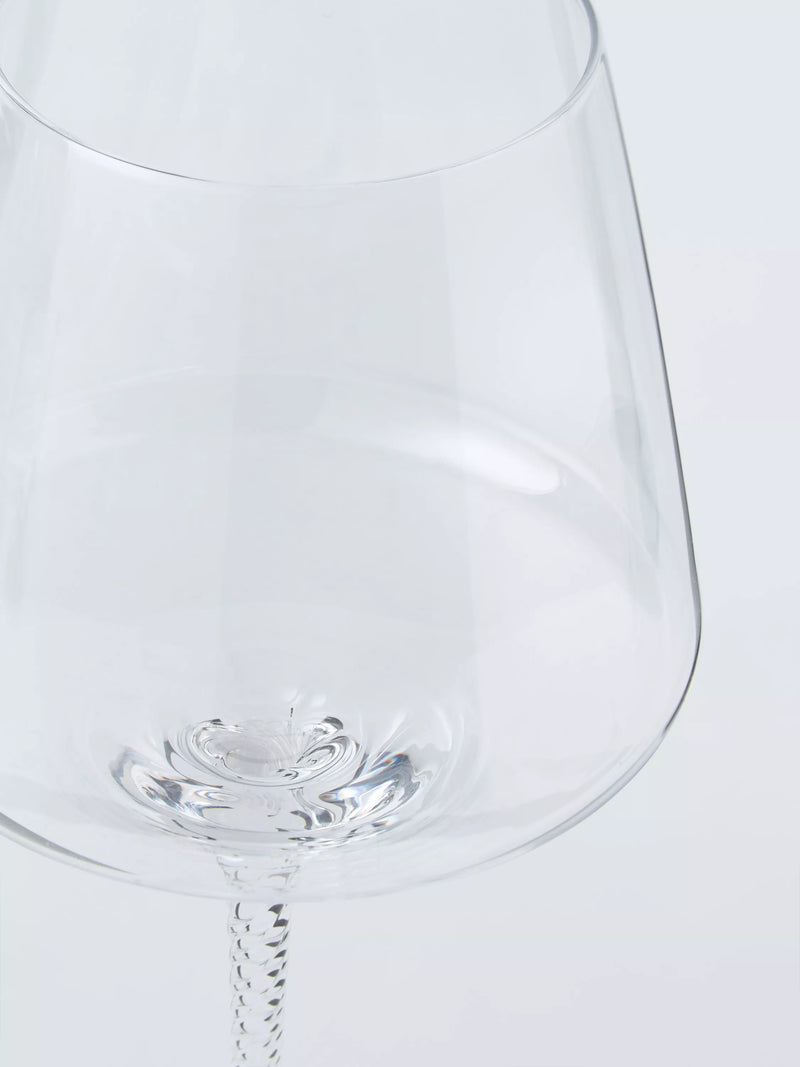John Lewis twisted stem gin glasses 690ml set of 2 - British product