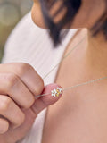 Estella Bartlett triple star charm necklace gold silver, imported from the UK