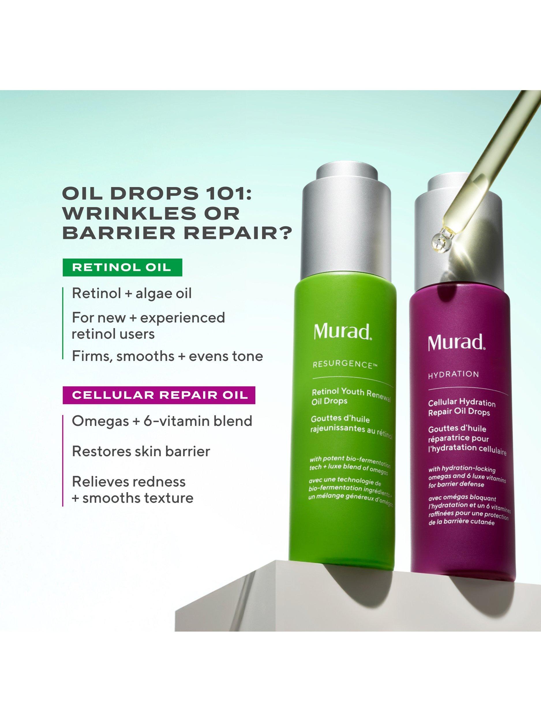 Murad Retinol Youth Renewal Oil Drops 30ml, imported from the UK