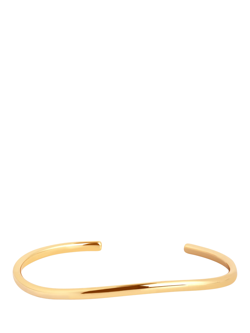 Astrid & Miyu Infinite Cuff Bracelet 18ct gold plated - British product
