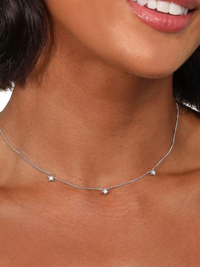 Astrid & Miyu Cosmic Star Charm necklace, imported from the UK