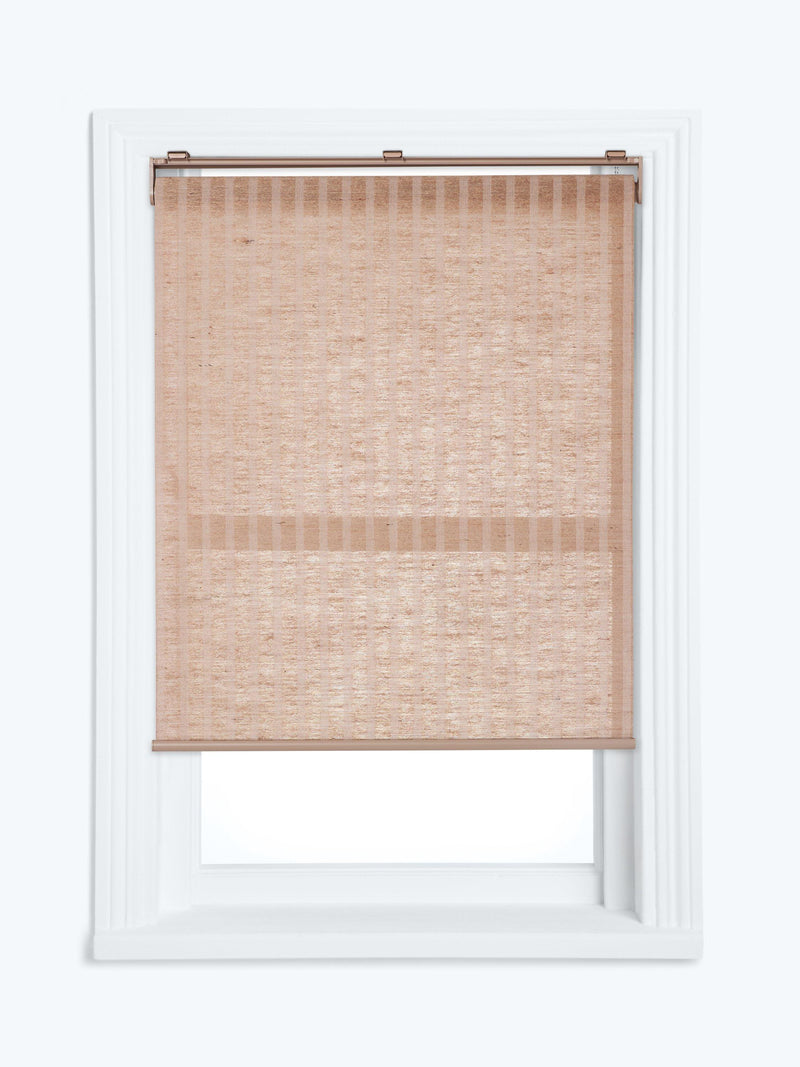 John Lewis natural jute stripe roller blind 122x160cm (British brand)