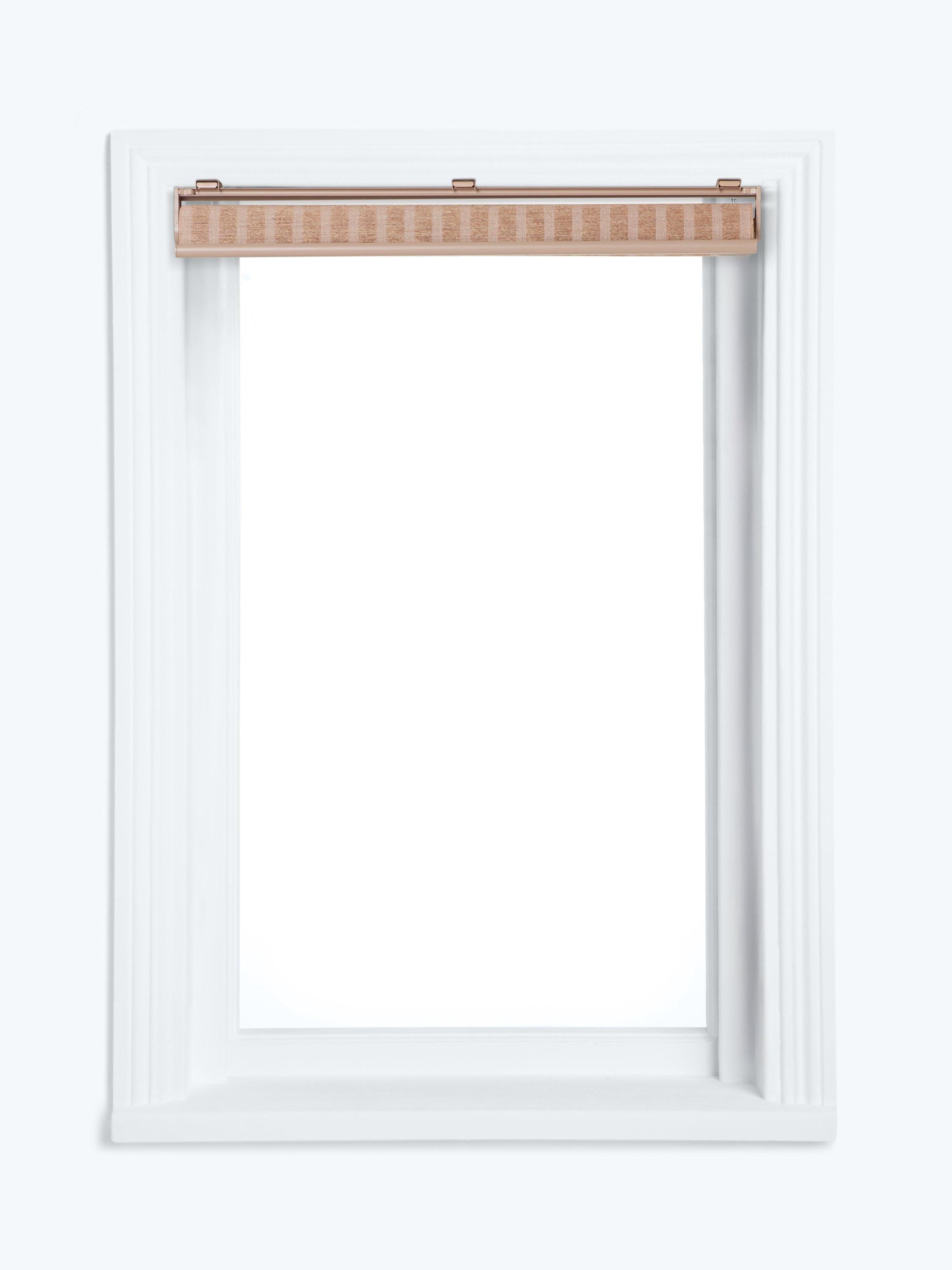 John Lewis natural jute stripe roller blind 122x160cm (British brand)