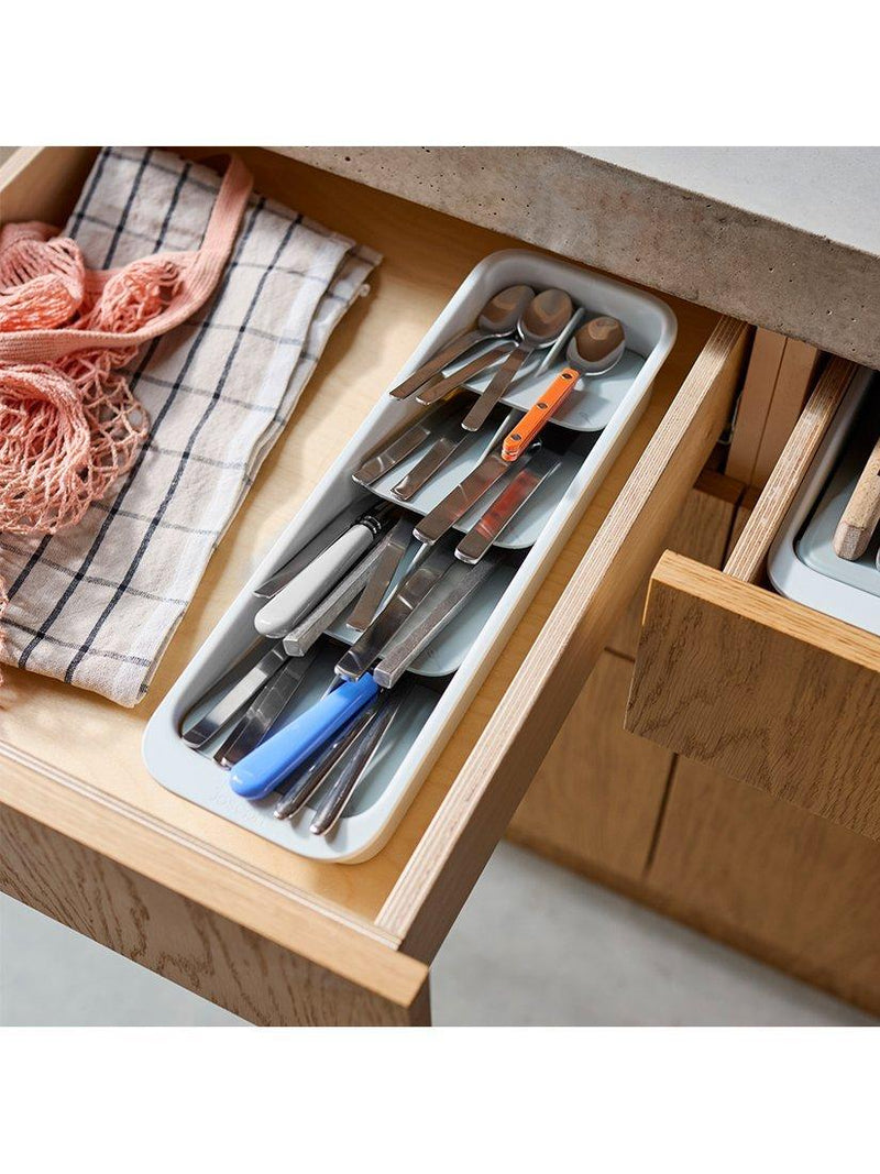 Joseph Joseph compact tiered cutlery organiser, imported from the UK