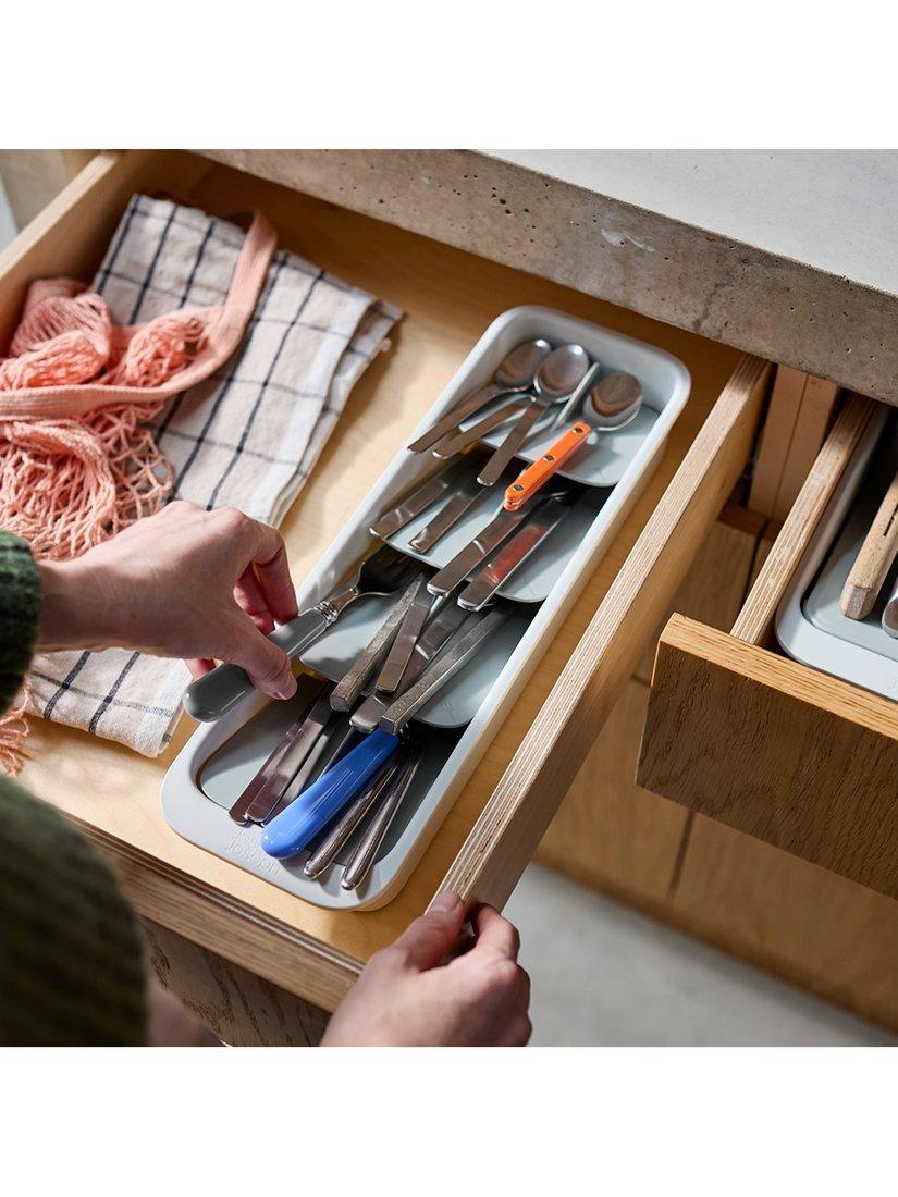 Joseph Joseph compact tiered cutlery organiser, imported from the UK