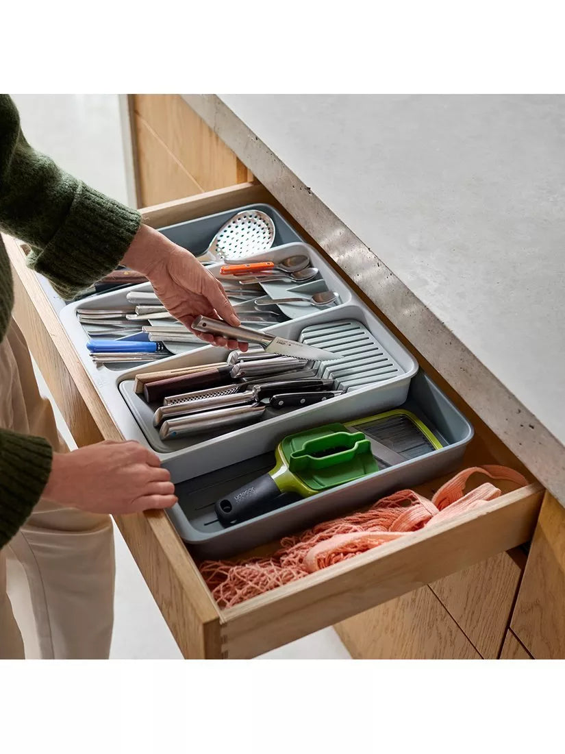 Joseph Joseph DrawerStore tiered cutlery organiser - British product
