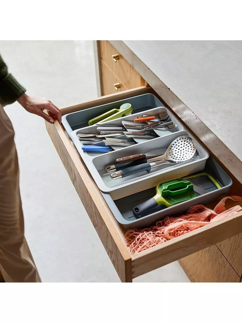 Joseph Joseph DrawerStore expanding tiered cutlery organiser, imported from the UK