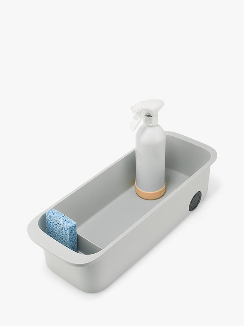 Joseph Joseph CupboardStore Caddy white with wheels, imported from the UK