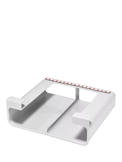 John Lewis Joseph Joseph CupboardStore Film, Foil and Bag Organiser, Light Stone, Standard- Buy online at McGrocer
