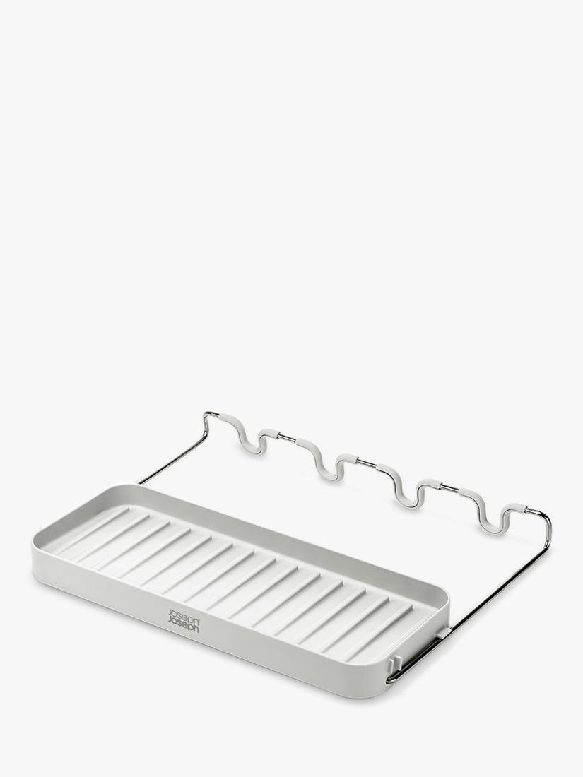 Joseph Joseph stemware rack in stone finish for up to 4 glasses, UK version