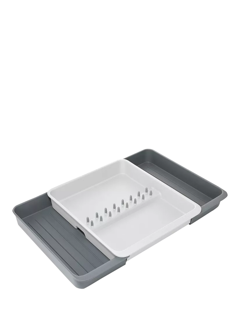 Joseph Joseph expanding utensil organiser grey white, UK version