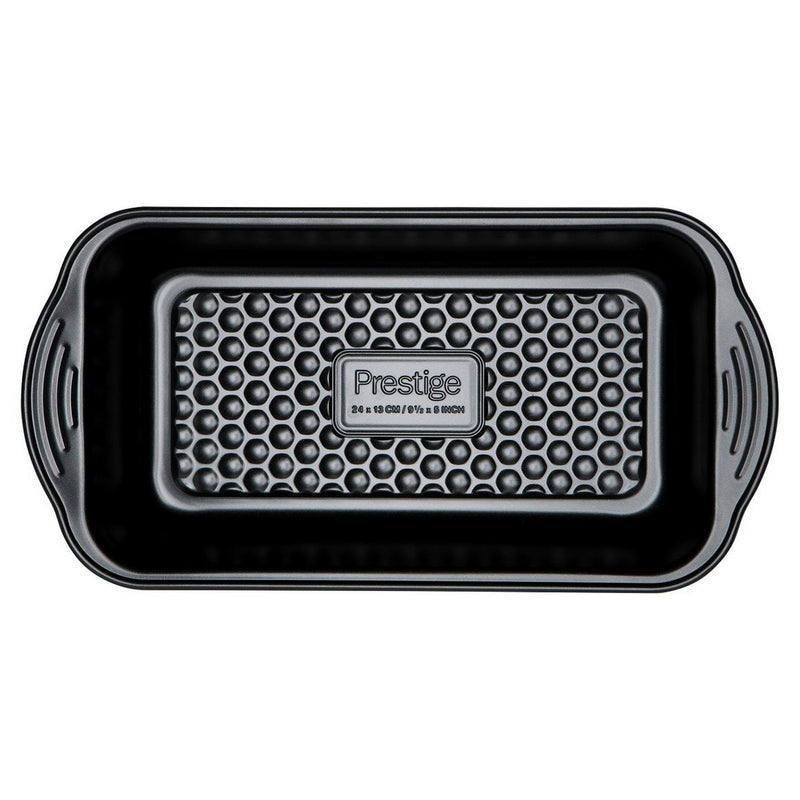 Prestige Aerolift carbon steel loaf tin 24 x 13cm, imported from the UK