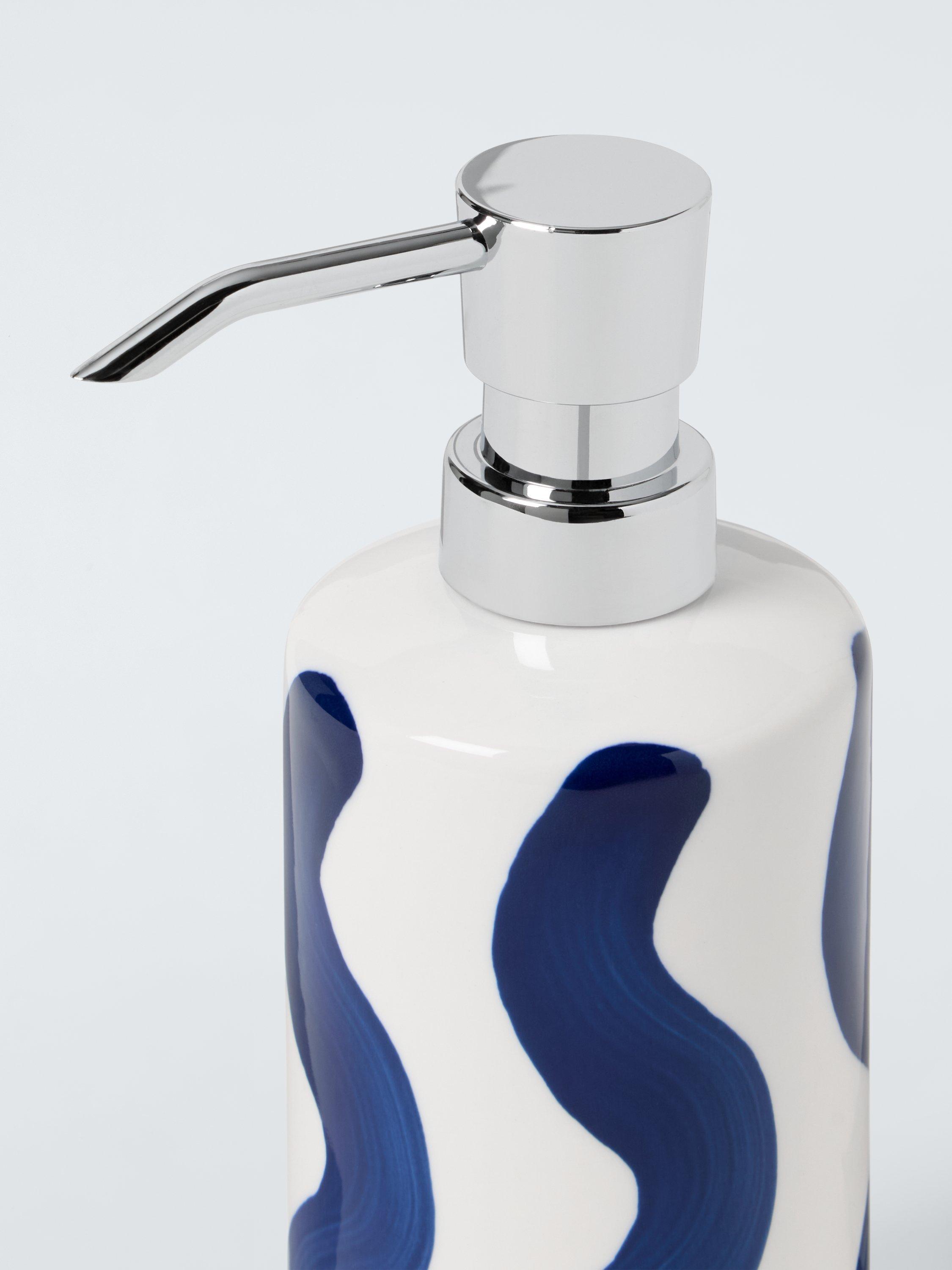 John Lewis Wavy Stripe soap dispenser 320ml - British product