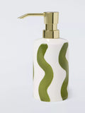 John Lewis Wavy Stripe Soap Dispenser 320ml