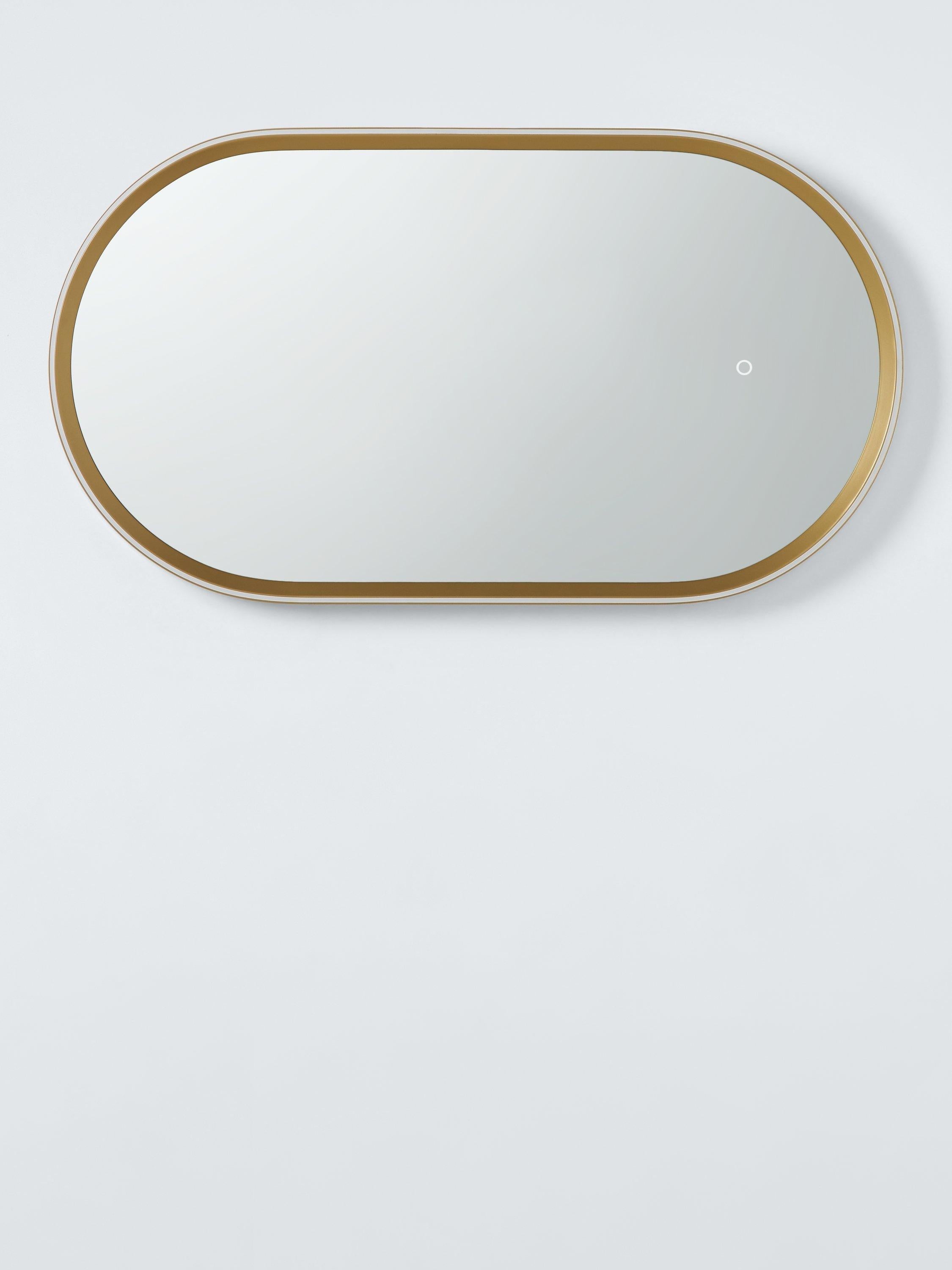 John Lewis Vela illuminated mirror 90x50cm, imported from the UK