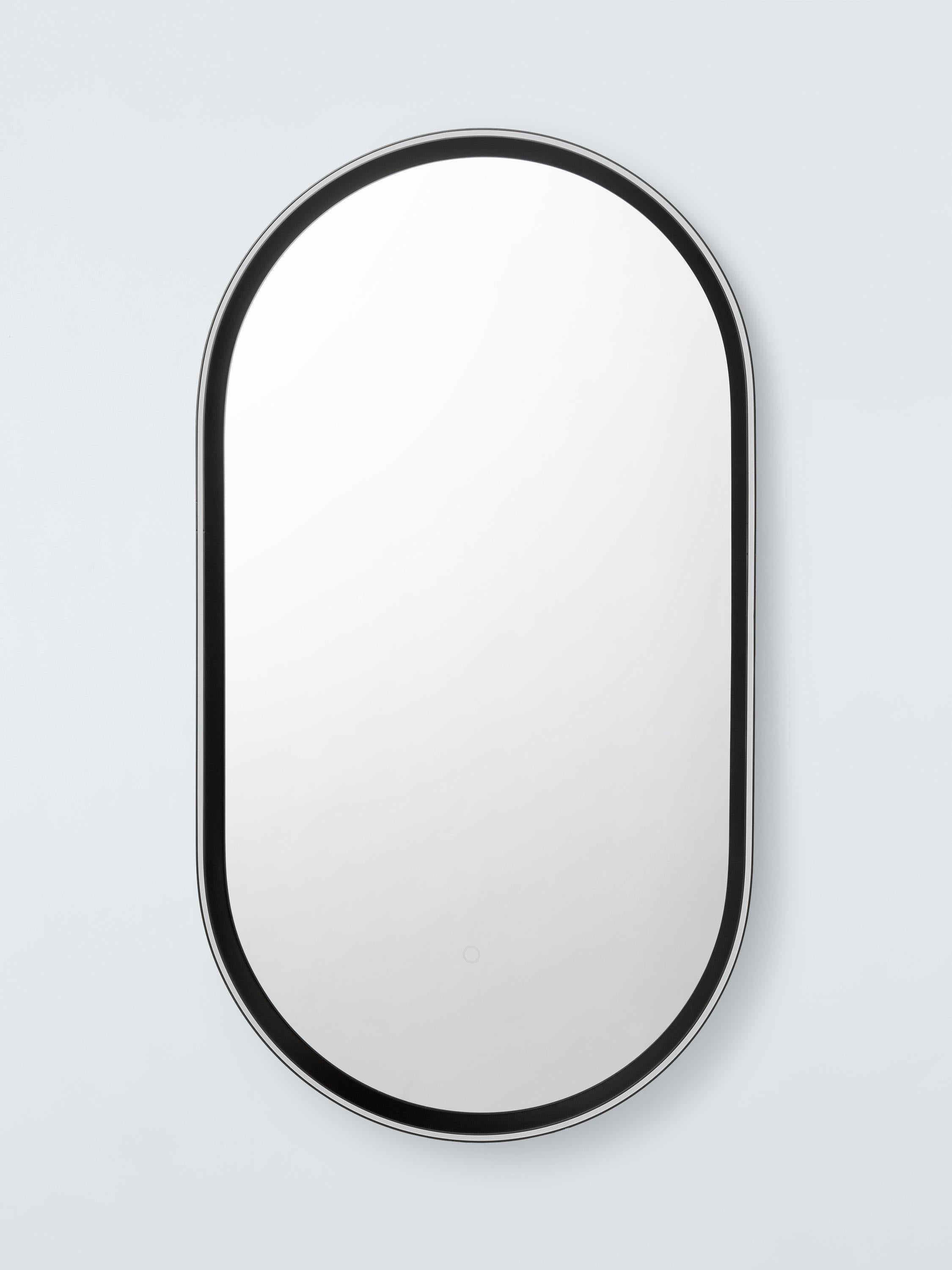 John Lewis Vela Pill illuminated mirror 90x50cm, imported from the UK
