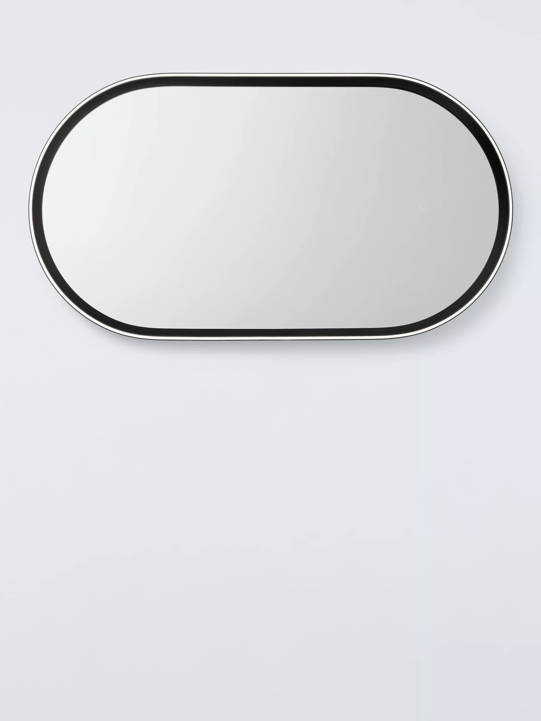 John Lewis Vela Pill illuminated mirror 90x50cm, imported from the UK