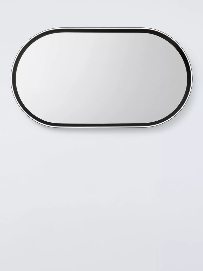 John Lewis Vela Pill illuminated mirror 90x50cm, imported from the UK