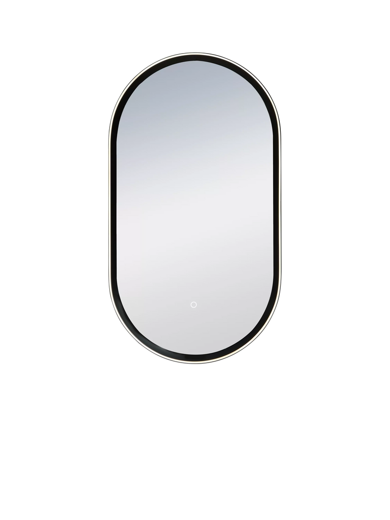 John Lewis Vela Pill illuminated mirror 90x50cm, imported from the UK