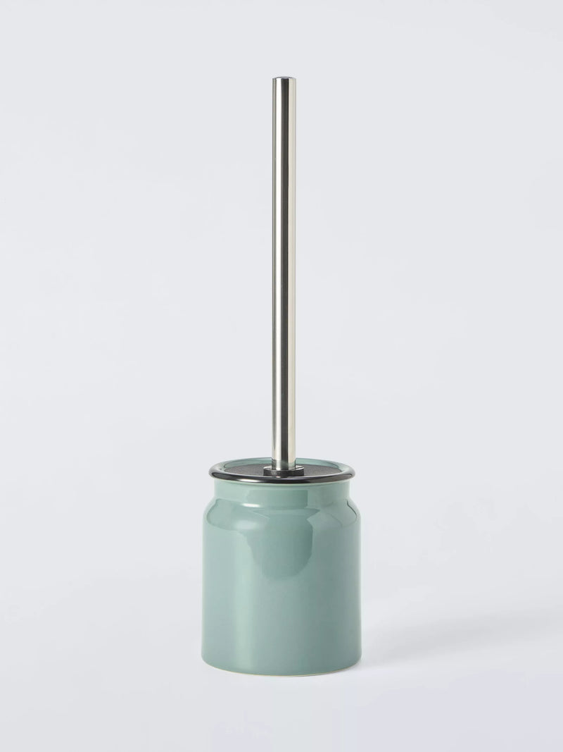 John Lewis enamel effect toilet brush, UK version