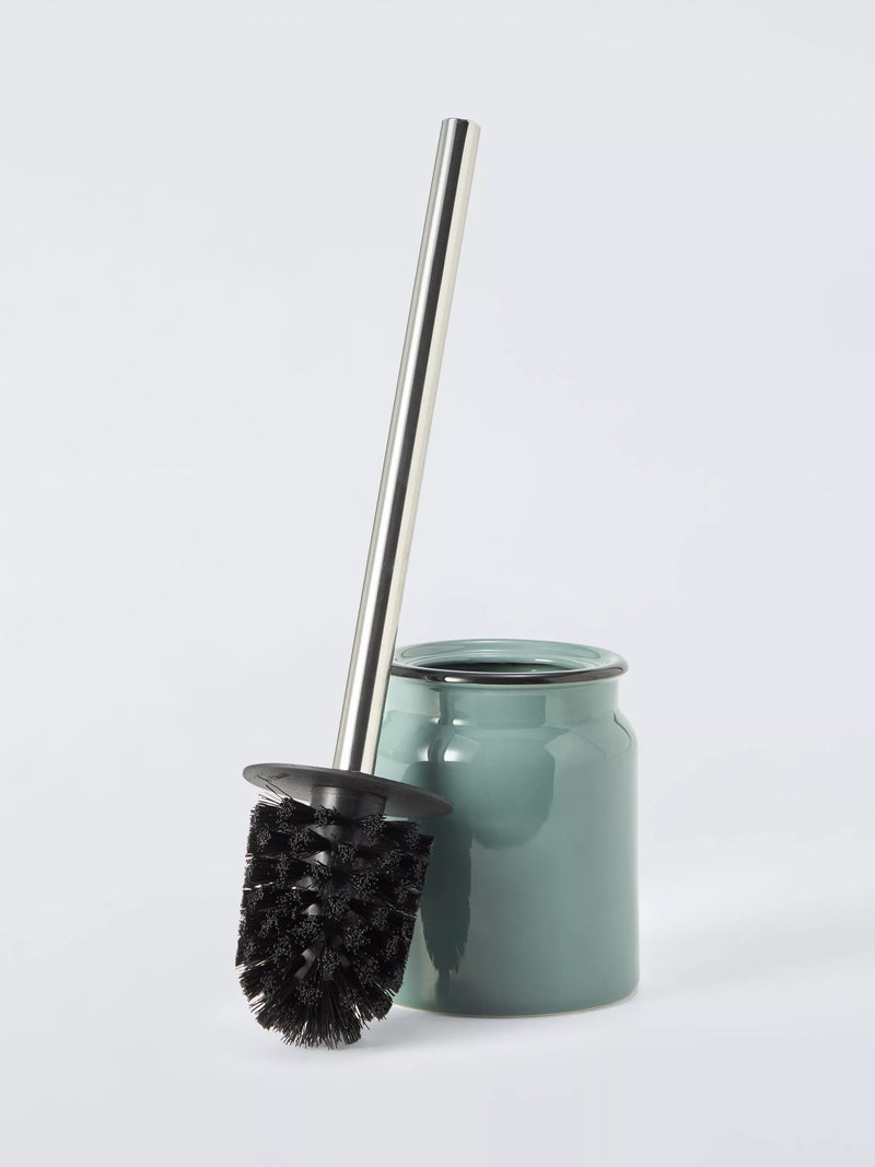 John Lewis enamel effect toilet brush, UK version