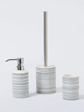 John Lewis navy toilet brush and holder - British product