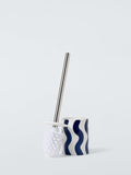 John Lewis Wavy Stripe toilet brush and holder, UK version
