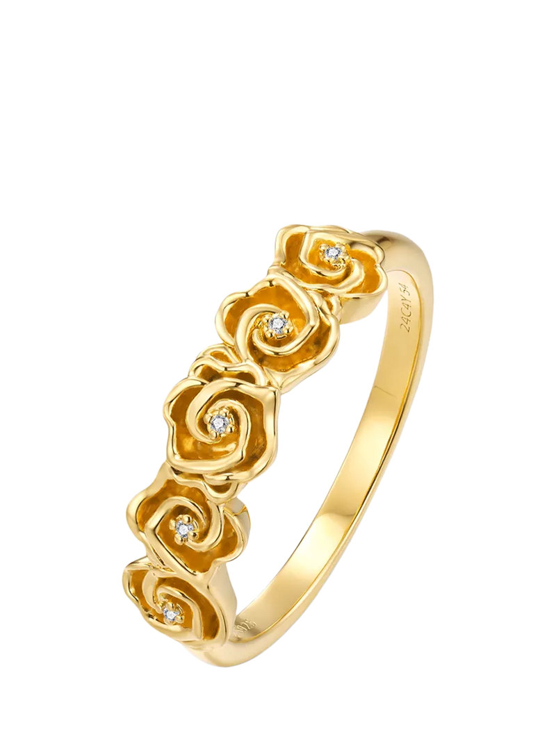 DPT Antwerp rose diamond ring, imported from the UK
