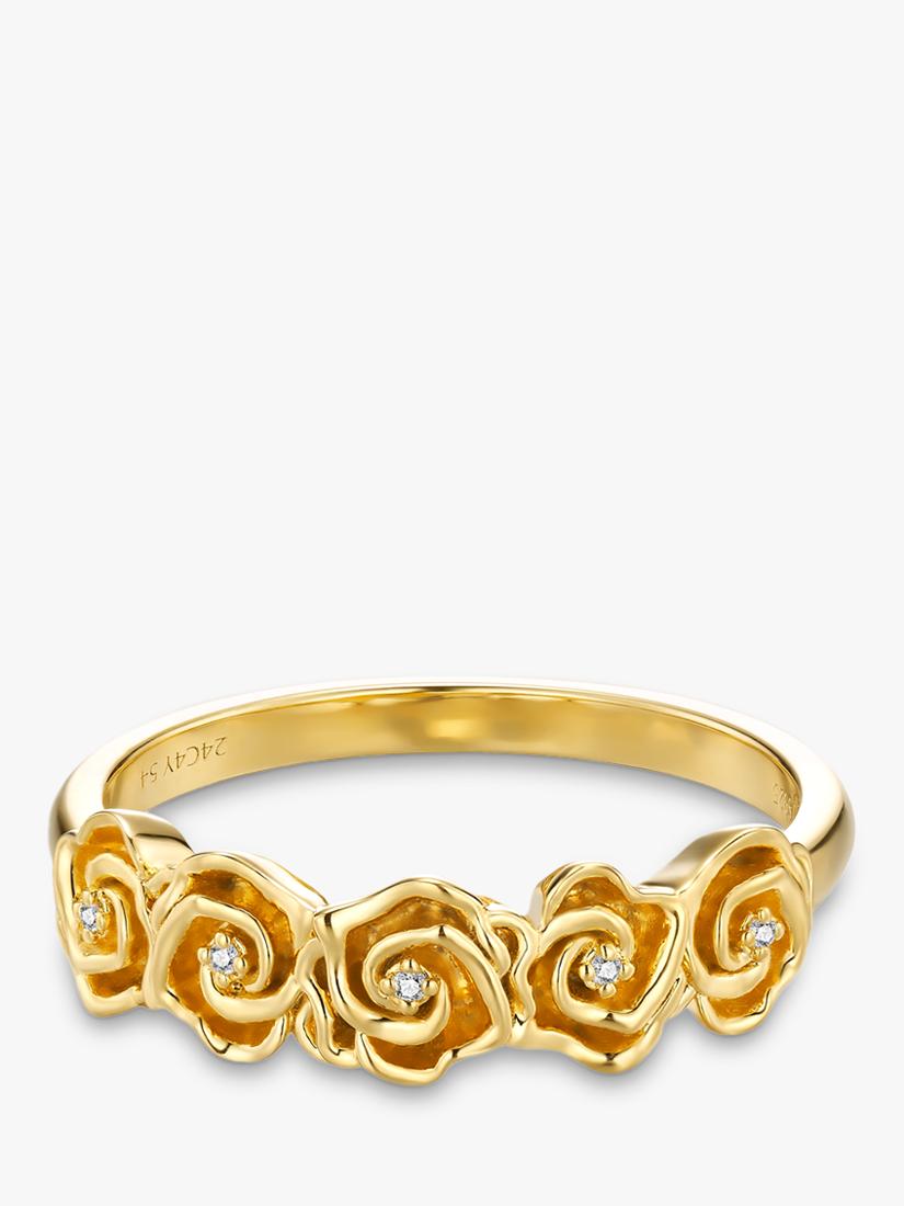 DPT Antwerp rose diamond ring, imported from the UK