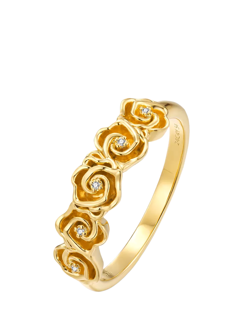 DPT Antwerp Rose and Diamond Ring