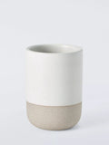 John Lewis ceramic bathroom tumbler natural 325ml (British brand)