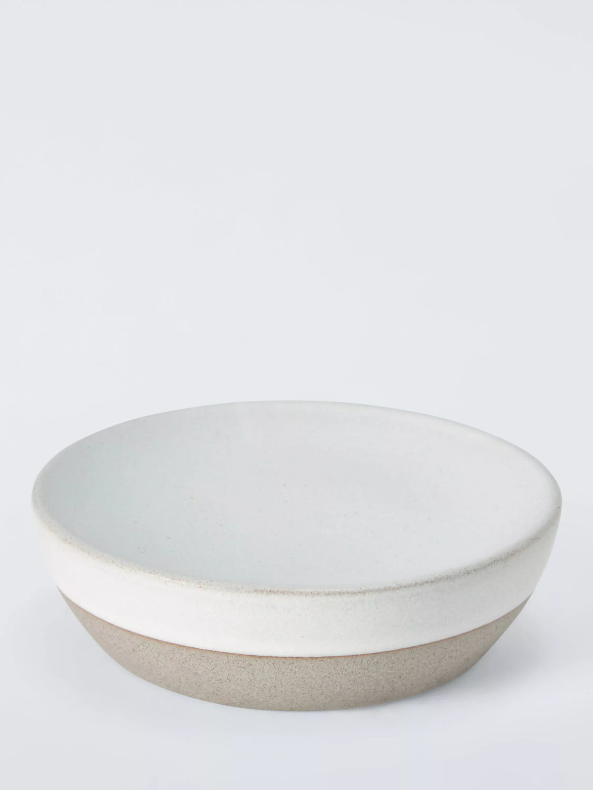 John Lewis matte ceramic soap dish - British product