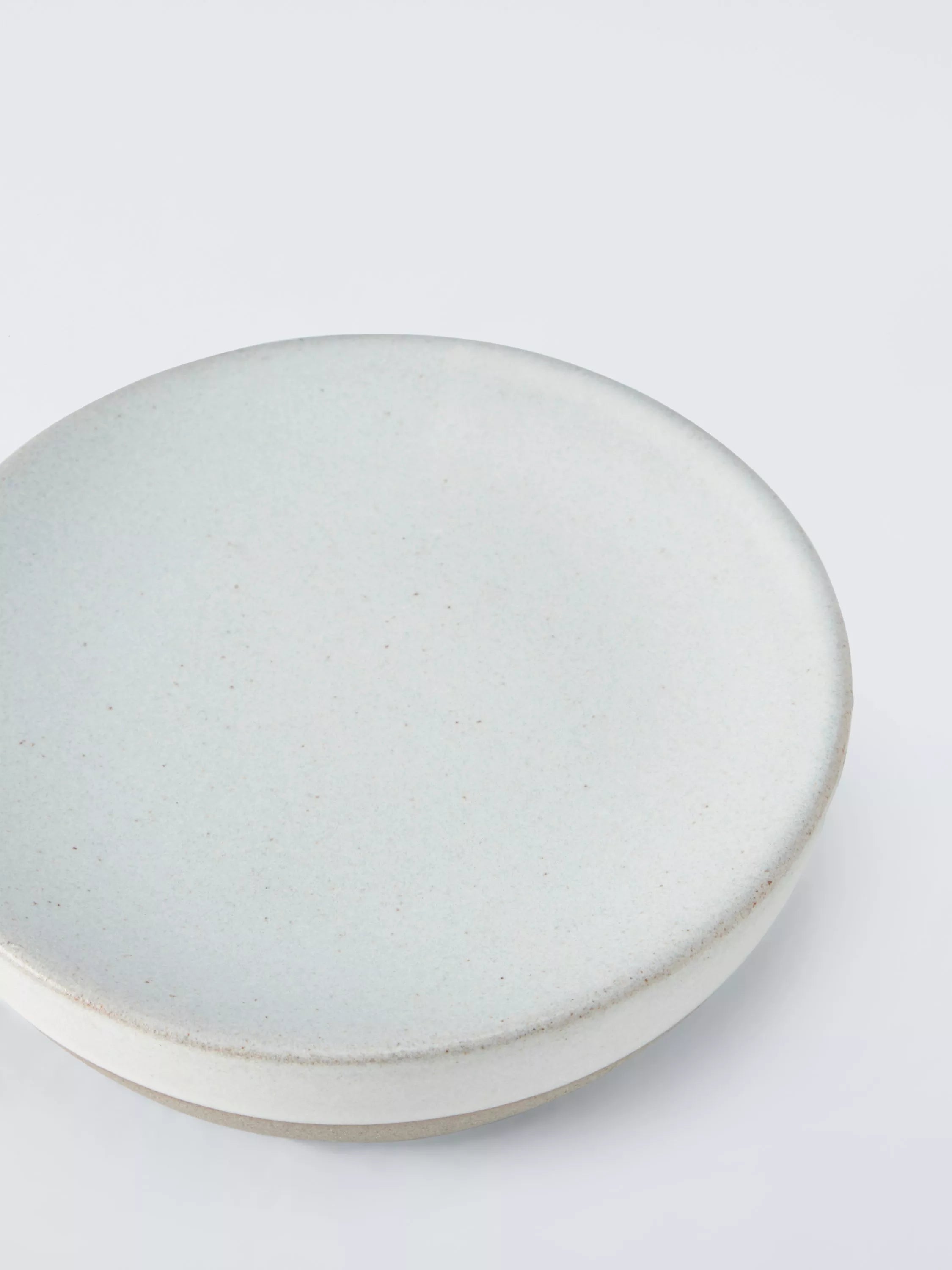 John Lewis matte ceramic soap dish - British product