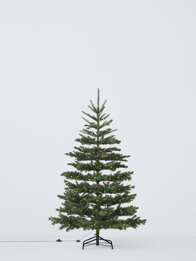 John Lewis Pre Lit Artificial Christmas Tree with Warm White LEDs and Timer- Buy online at McGrocer