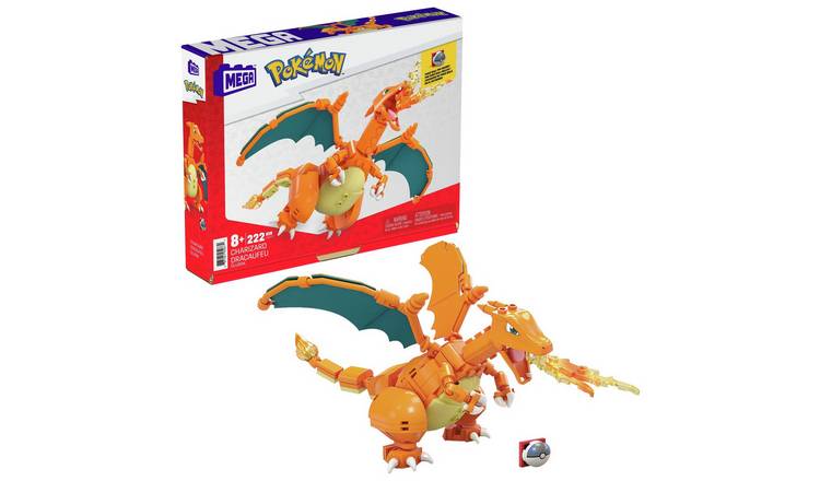 Mega Pokémon Charizard Building Set GOODS Argos