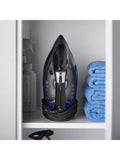 Russell Hobbs Easy Store Pro steam iron purple black - British product