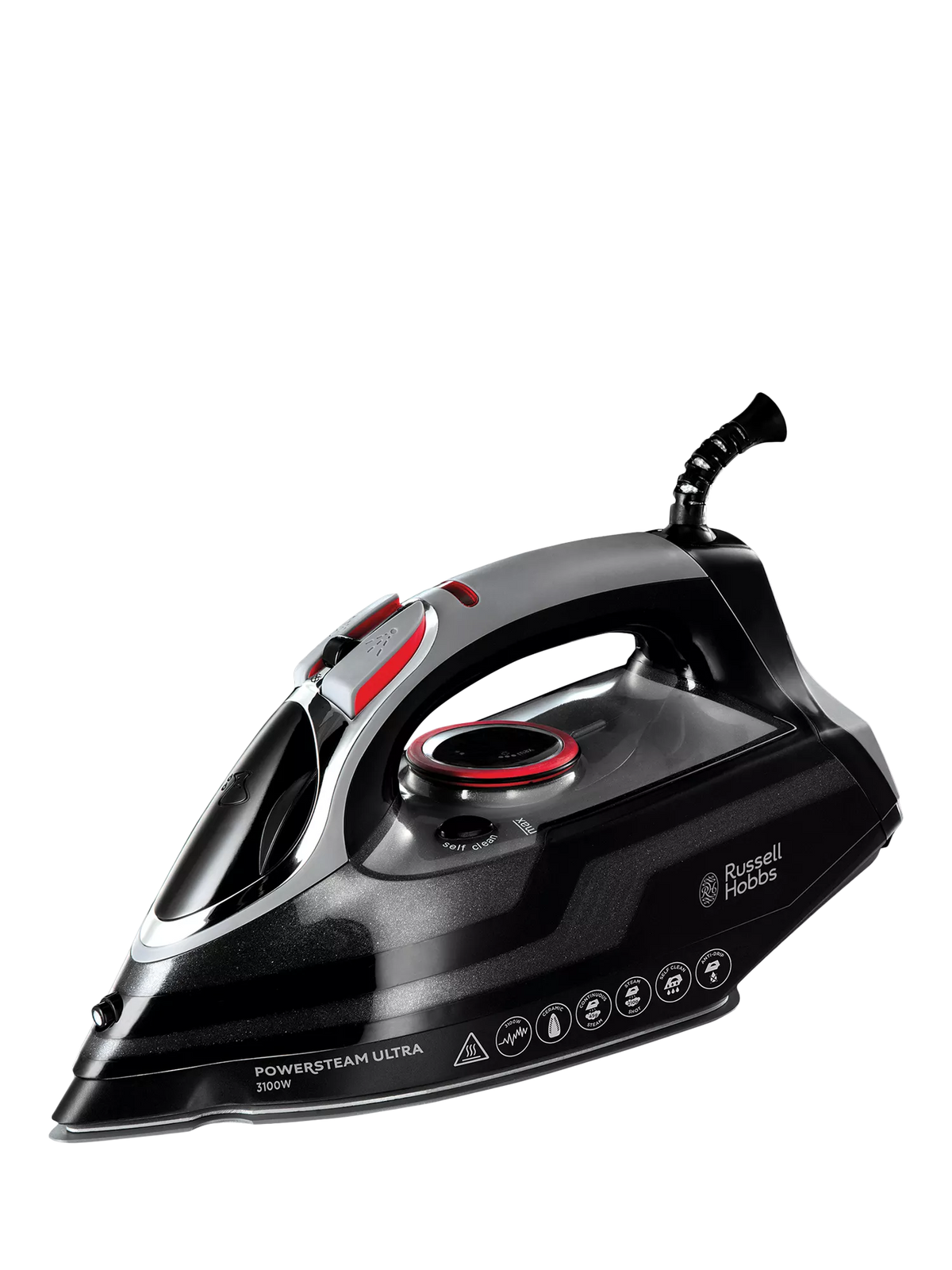 Russell Hobbs PowerSteam Ultra iron black/grey, UK version