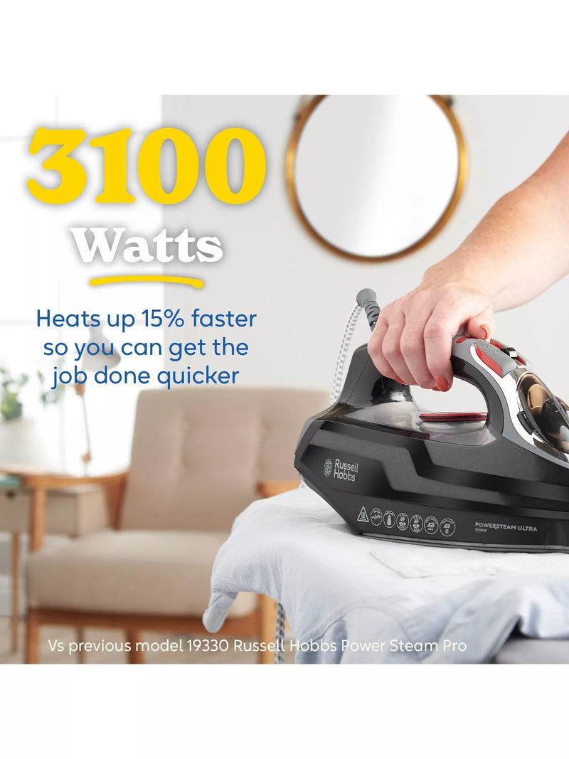Russell Hobbs PowerSteam Ultra iron black/grey, UK version