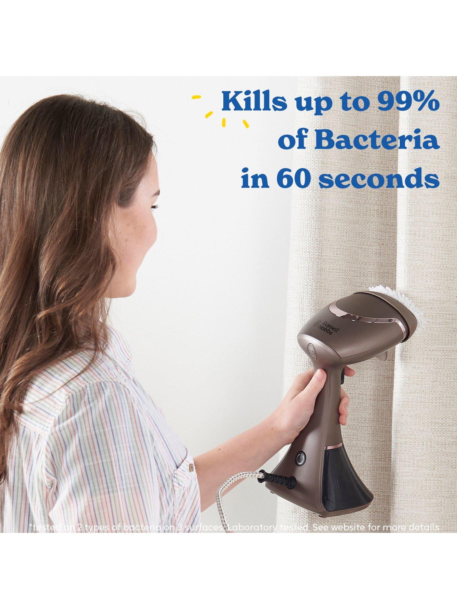 Russell Hobbs Steam Genie Aroma handheld steamer bronze, imported from the UK