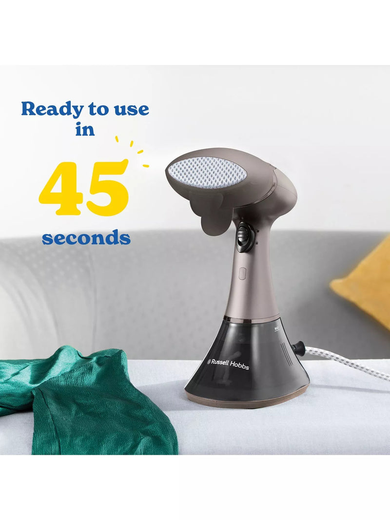 Russell Hobbs Steam Genie Aroma handheld steamer bronze, imported from the UK